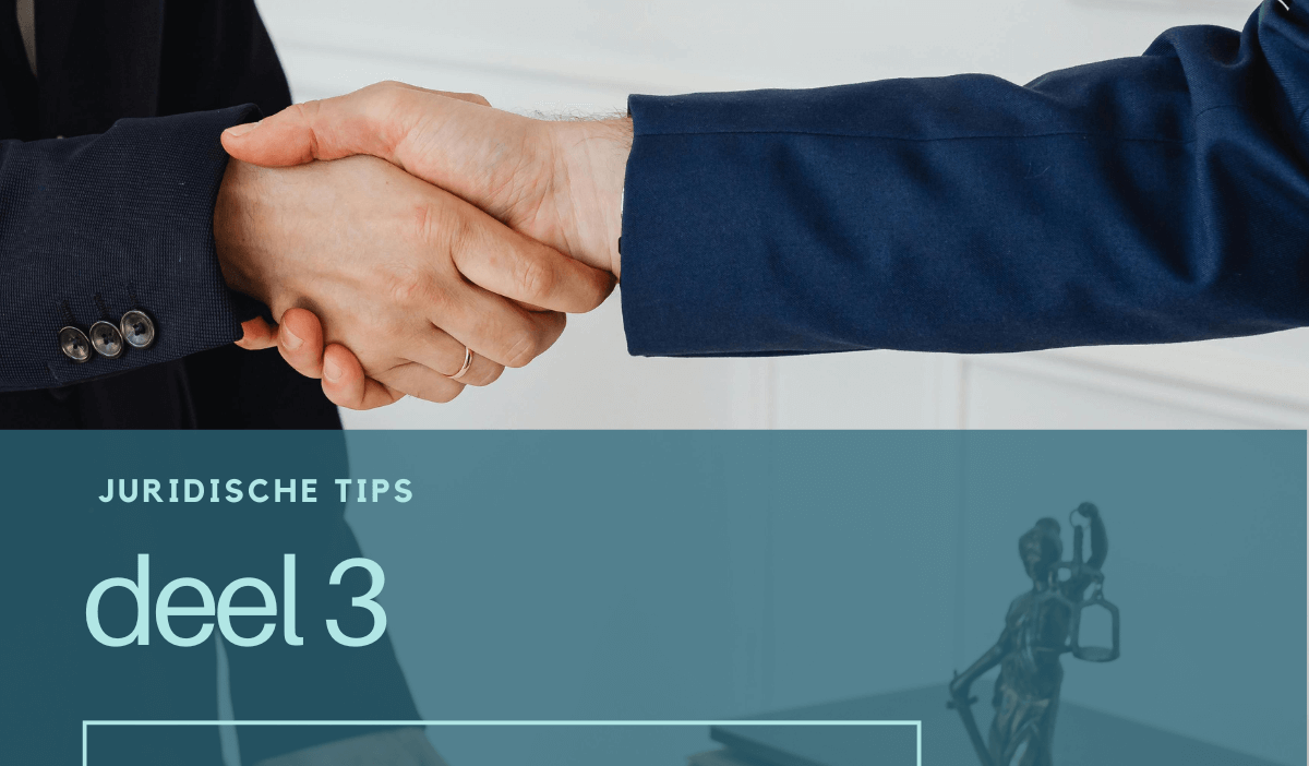 Juridische tips – deel 3: ‘De Koopovereenkomst’