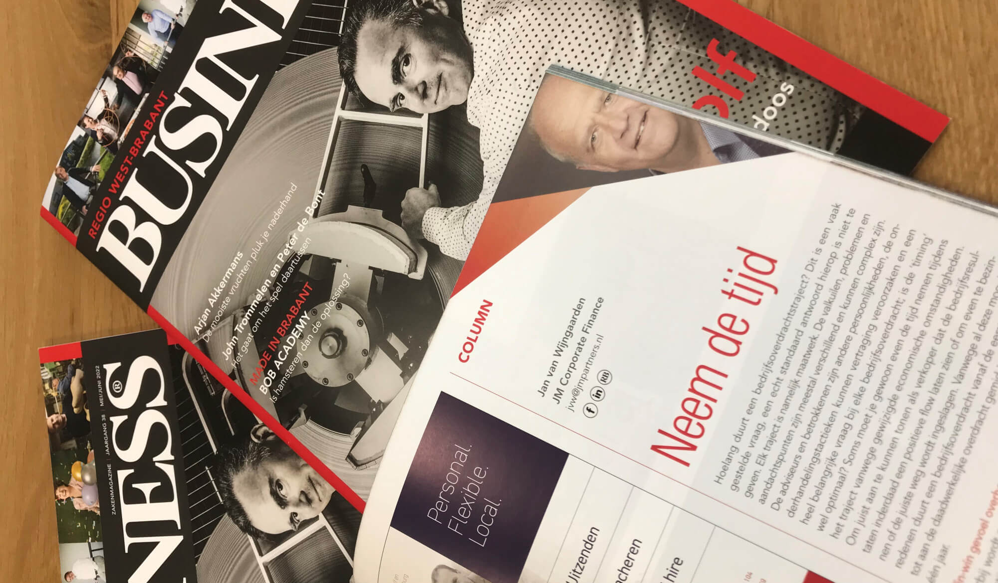 JM Corporate Finance in de media